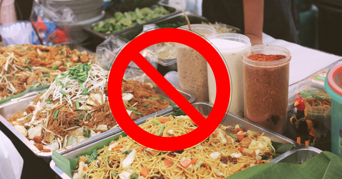 How To Control Eating Street Food