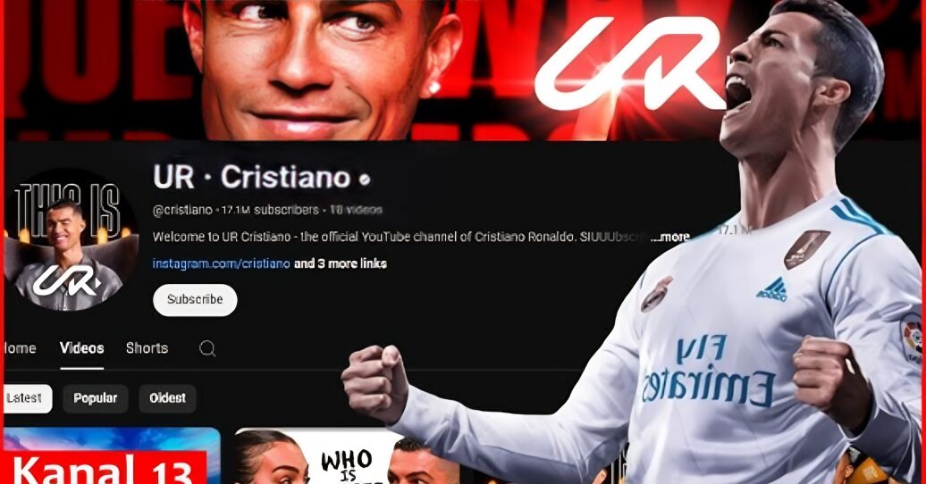 Ronaldo YouTube Channel Success