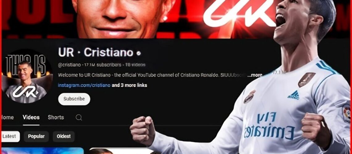 Ronaldo YouTube Channel Success